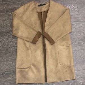 Zara Suede Coat
